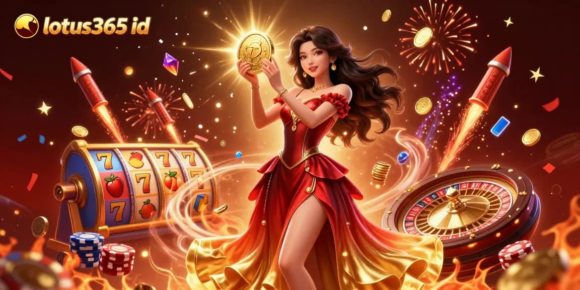 Experience the excitement of winning strategies with lotus365 id in a vibrant casino illustration.