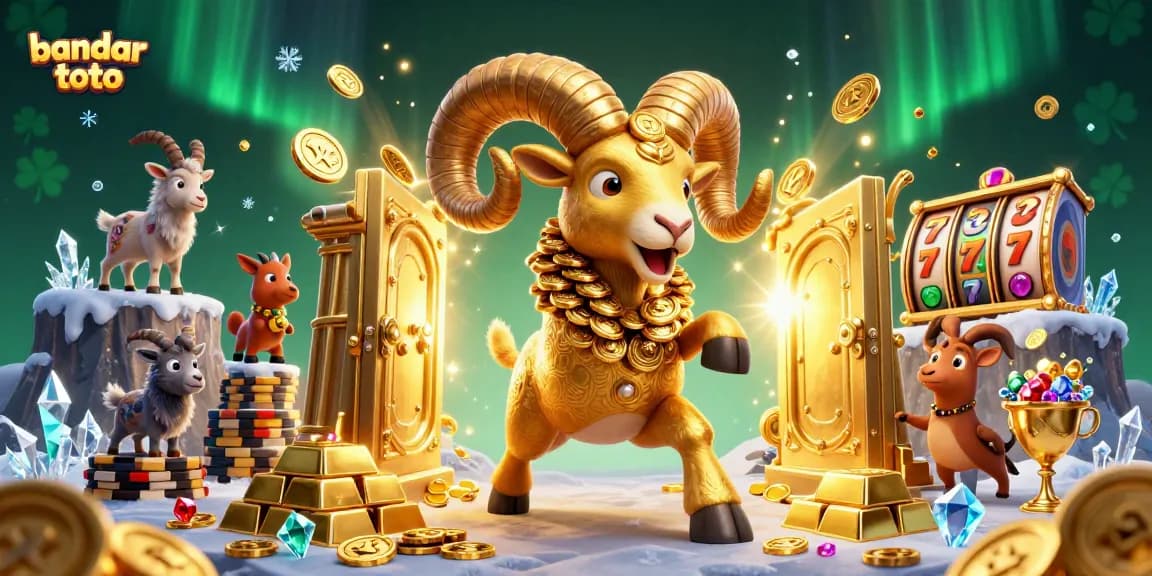 Spin the reels and win with bandar toto in an exhilarating 3D casino illustration packed with action.