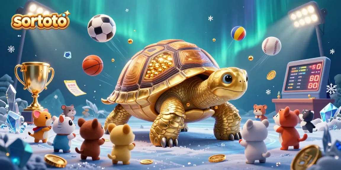 Engage with sortoto to experience thrilling online gaming with vibrant sports-themed elements in a rich scene.