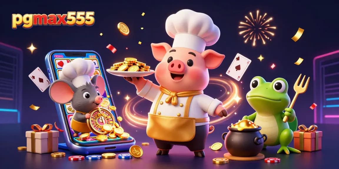 pgmax555 เดิมพันสล็อตตรง โบนัสสูง ลุ้นรางวัลกับเกมคาสิโนที่แตกง่าย