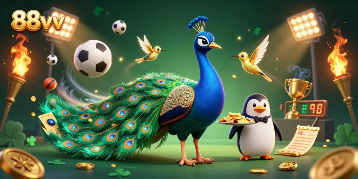 Engage in thrilling gameplay with 88vv's vibrant casino and sports betting world.