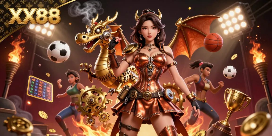 Players win big at XX88 with dynamic sports betting elements and captivating casino visuals.