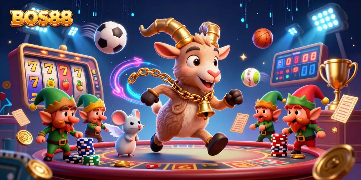 BOS88 menawarkan pengalaman menarik dari permainan slot online dengan visual mendalam dan penuh warna.