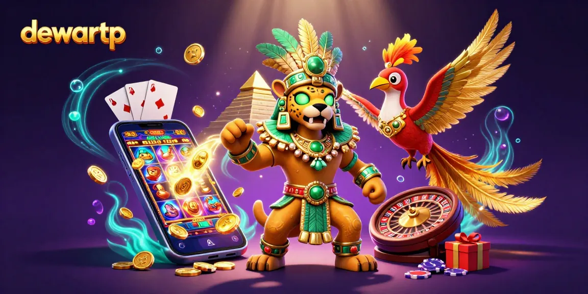 Permainan slot dewartp yang menarik dengan karakter jaguar dan efek gemerlap