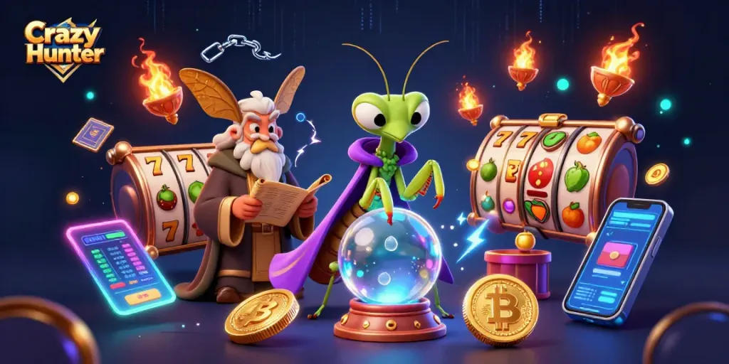 เล่นสล็อต Crazy Hunter ที่เต็มไปด้วยสีสันและความตื่นเต้น นำเสนอธีมการผจญภัยในเกมส์คาสิโน