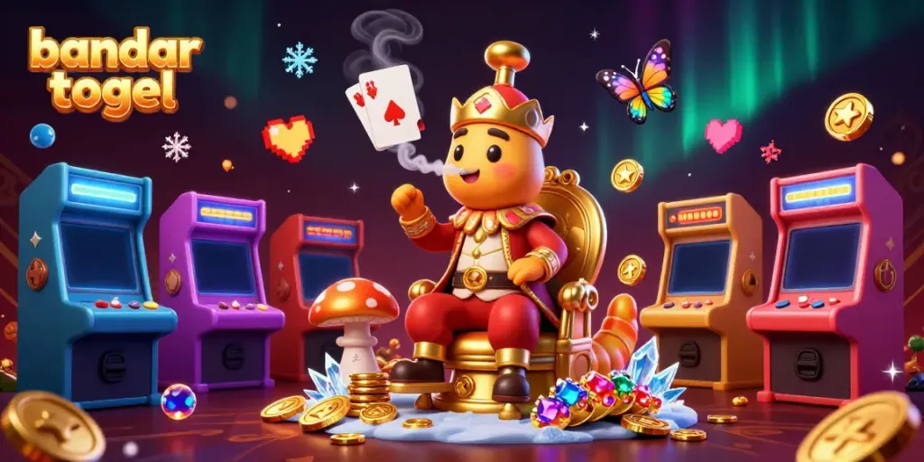 Menangkan bandar togel dengan gaya unik dalam suasana permainan kasino yang penuh warna dan detail menarik.