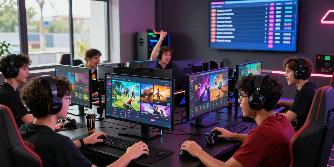 Vibrant online gaming interface showcasing b52 users engaged in exciting gameplay and competition.
