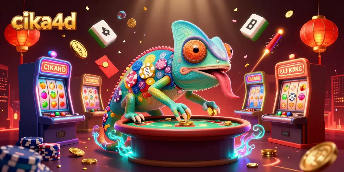Engage with cika4d's vibrant casino scene featuring colorful elements of fun and excitement.