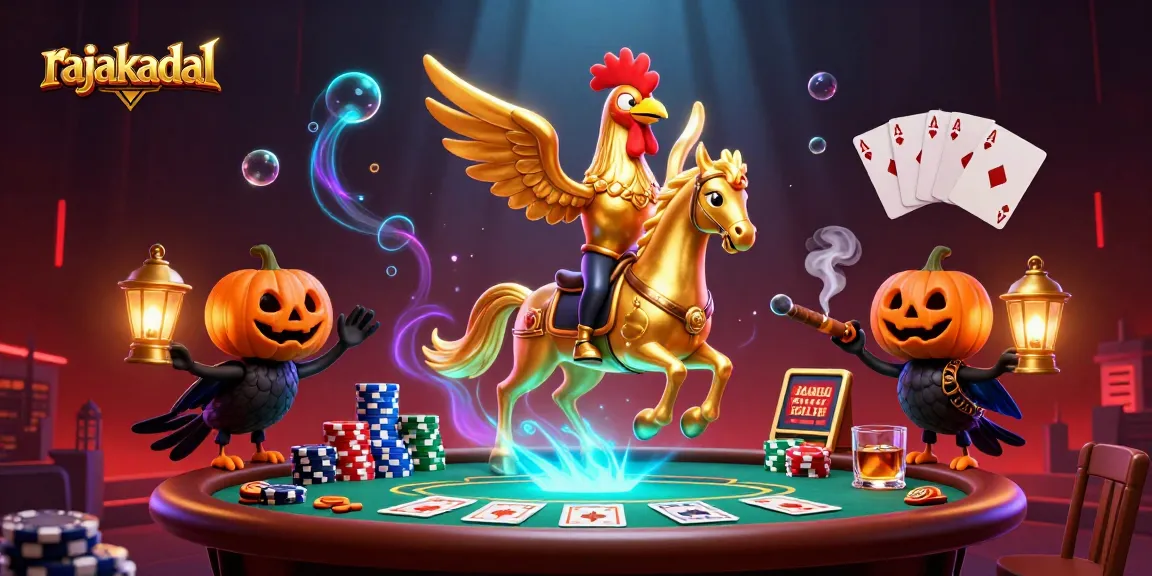 Raih kemenangan di rajakadal dengan poker yang mendebarkan, tumpukan chip, dan keramaian kasino!