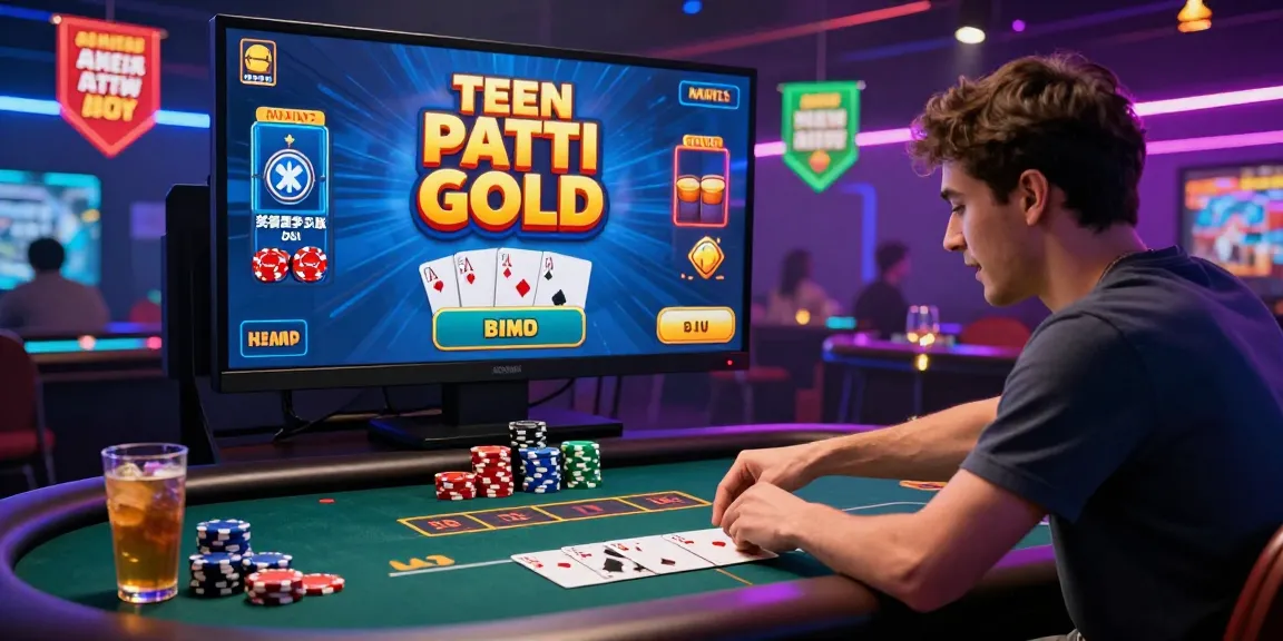 Exciting mobile version of Teen Patti Gold game in action, showcasing chips and bright graphics.