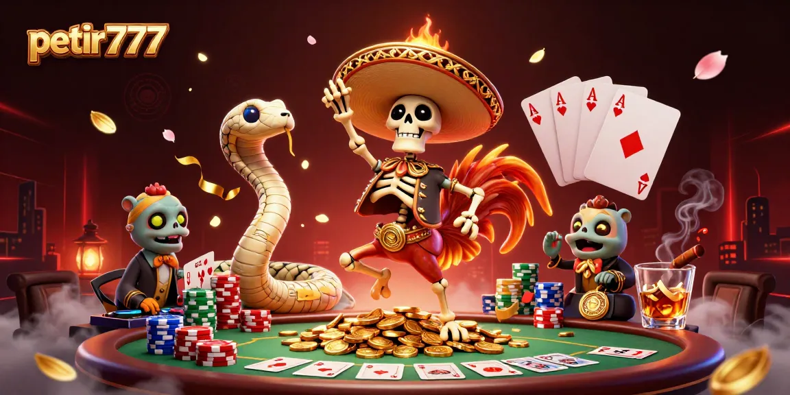 Enjoy winning at petir777 with vibrant gaming characters and animated casino elements.