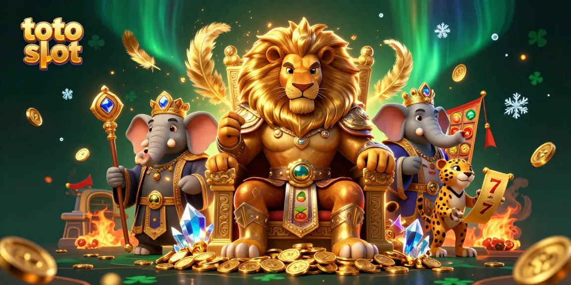 Experience the excitement of toto slot gameplay with vibrant slot reels and dynamic characters.