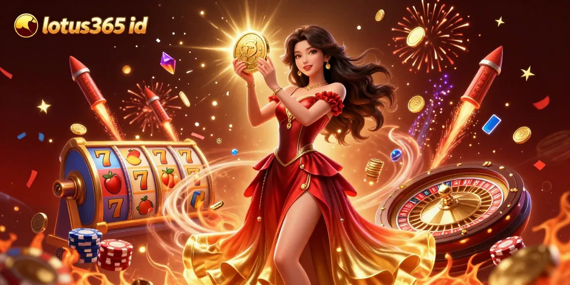 Experience the excitement of winning strategies with lotus365 id in a vibrant casino illustration.