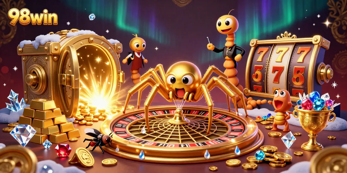 Experience thrilling gameplay at 98win with dynamic gambling elements and rich illustration.