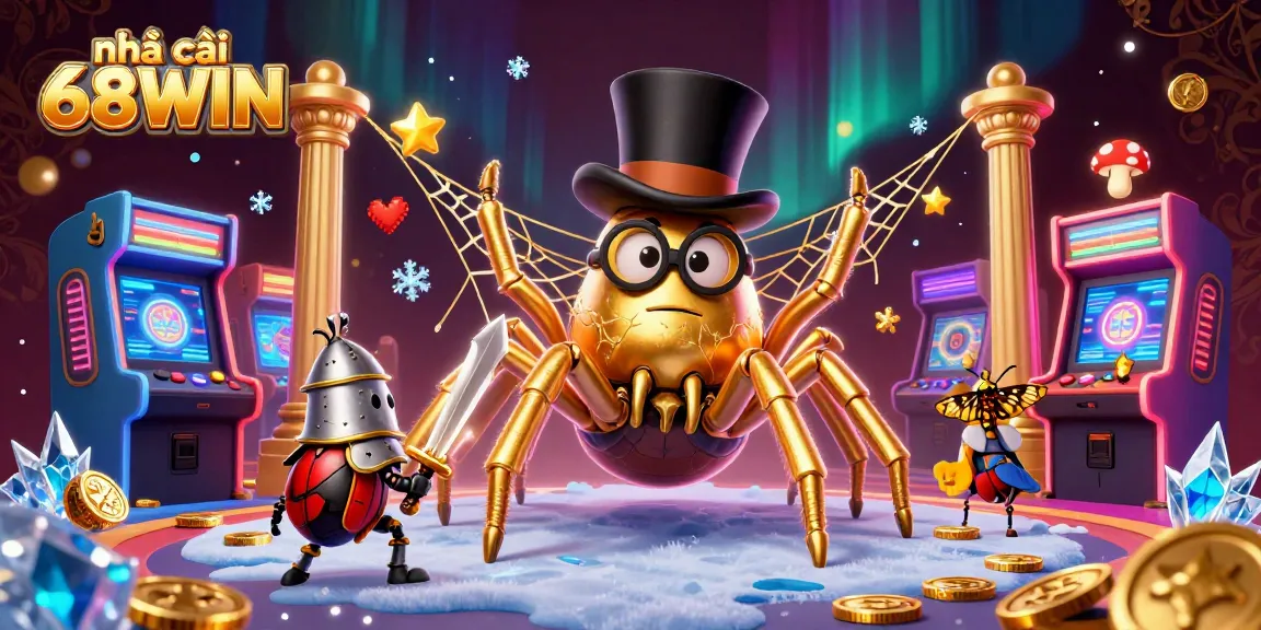 Experience the thrill with nhà cái 68WIN featuring exciting casino elements and engaging characters.