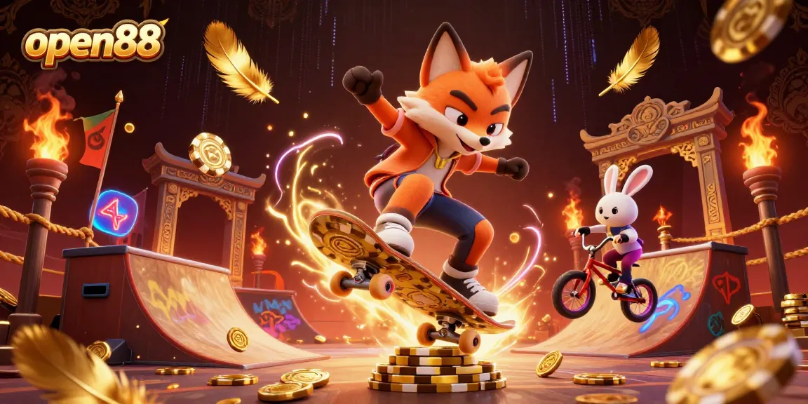 Experience thrilling wins at open88 with dynamic casino action and vibrant 3D characters.