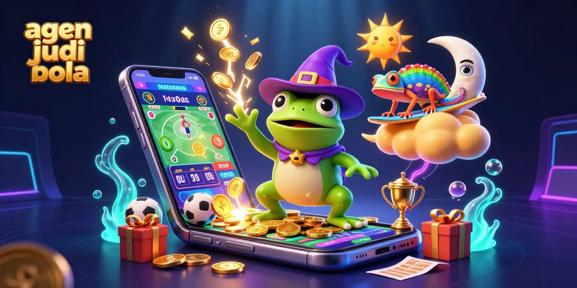 Bet on sports with agen judi bola while enjoying the magic of coins and colorful characters.