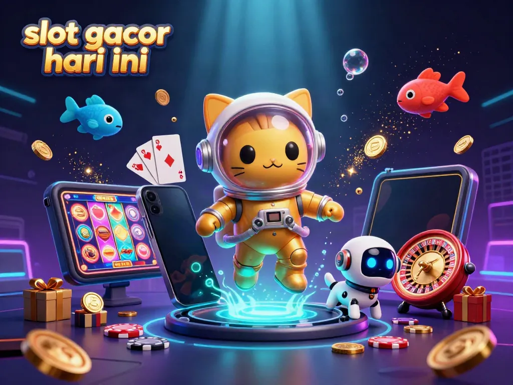 Menangkan permainan slot gacor hari ini dengan kombinasi karakter unik di luar angkasa dan elemen permainan yang menarik.