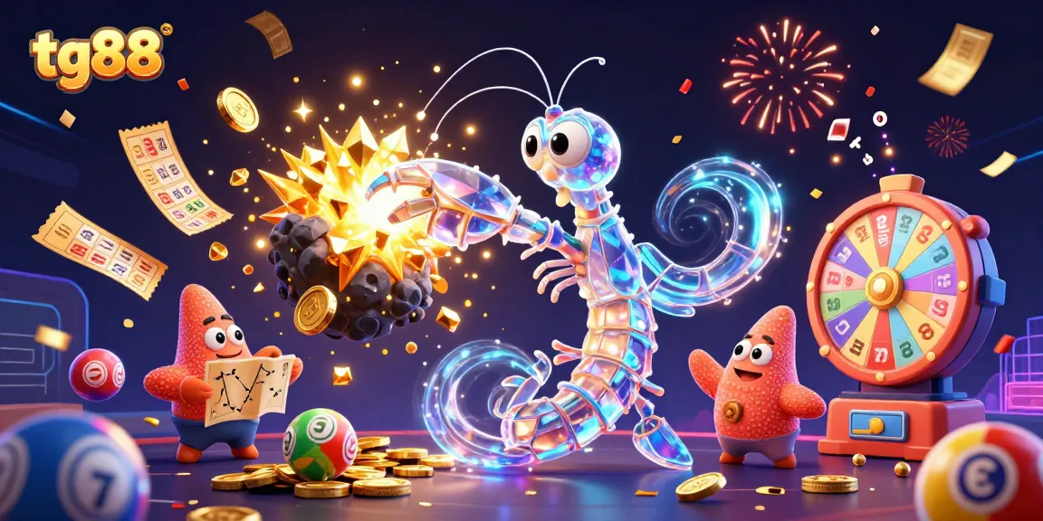 Experience thrilling gaming excitement at tg88 with vibrant visuals of a galactic samurai and bounty.