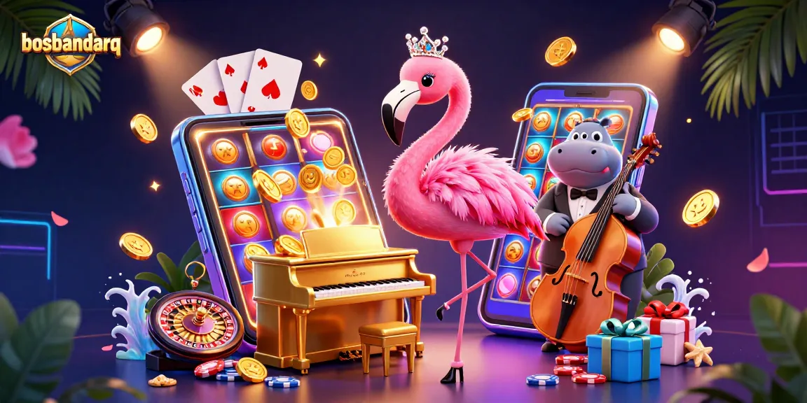 Experience the excitement of bosbandarq with engaging characters, vibrant casino elements, and dynamic gameplay.