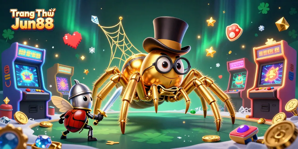 Experience the thrill of Trang Chủ Jun88 with captivating casino adventures featuring animated characters.
