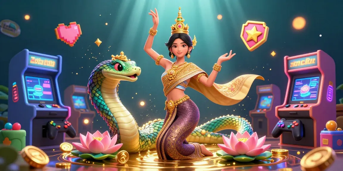 Experience winning thrills at Jai club with captivating 3D casino elements and traditional dance.