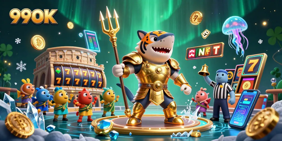 Win big at 99OK with a lively underwater casino filled with slot machines and jackpot excitement.