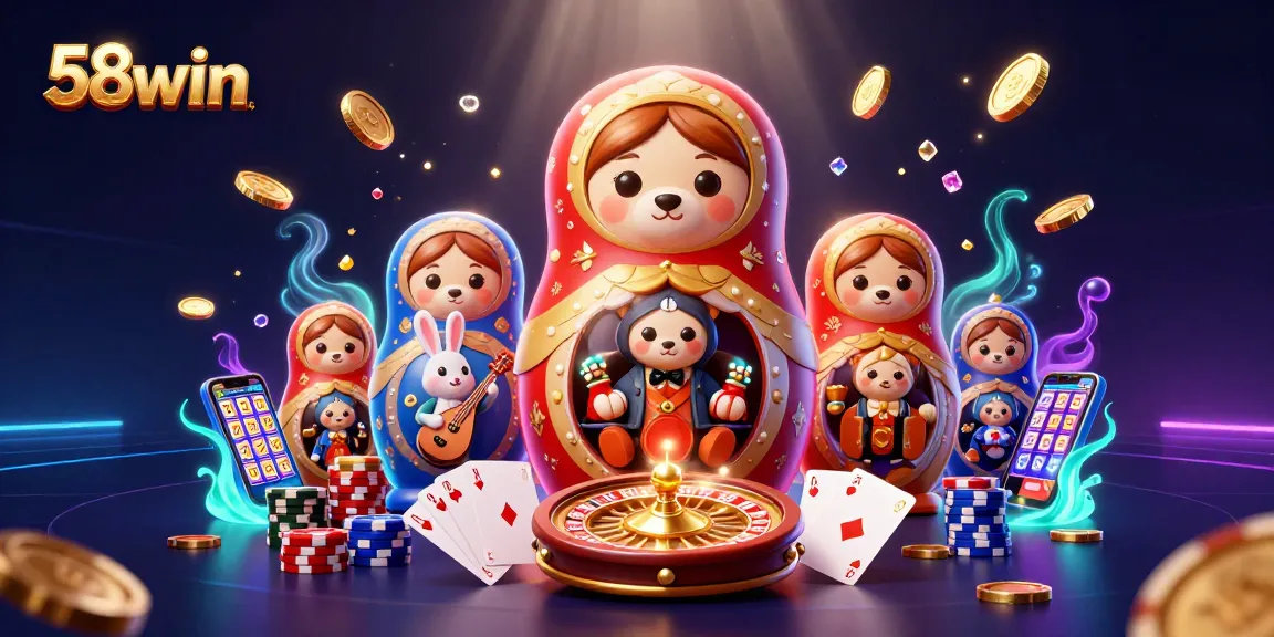 Experience exciting gameplay at 58win with vibrant casino elements and engaging characters!