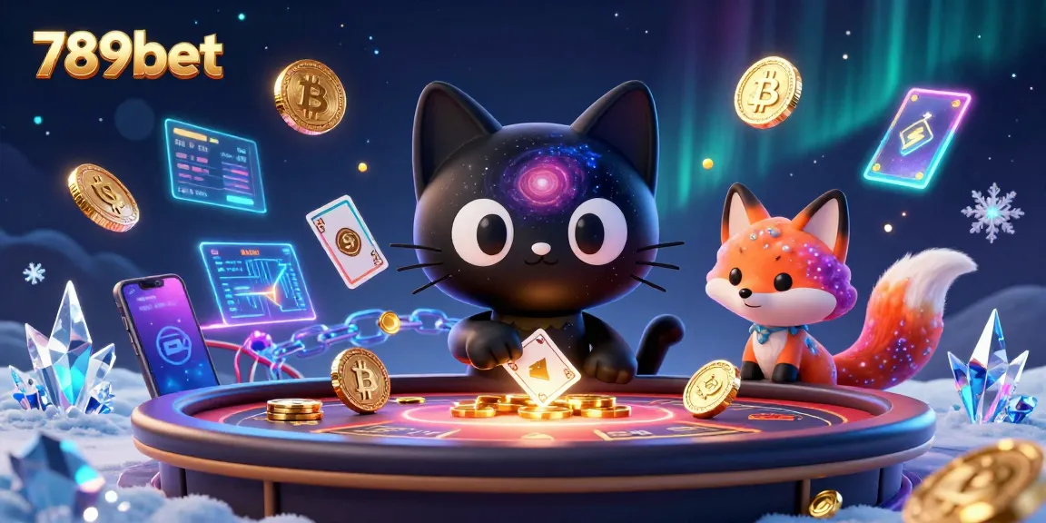 Experience thrilling moments with 789bet at a cosmic casino featuring whimsical characters and cryptocurrency!