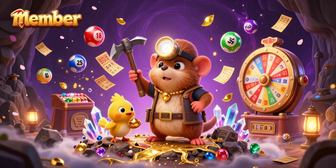Engage members in thrilling casino adventures with vibrant lottery elements.