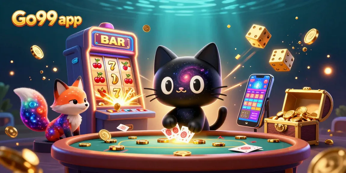 Spin the reels and win with the Go99 app at an exciting cosmic casino.