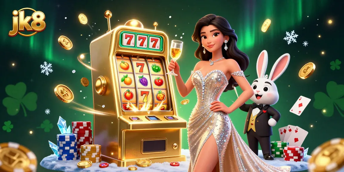 Engage with jk8 online casino fun through an exciting scene of jackpot slots and glamorous players.