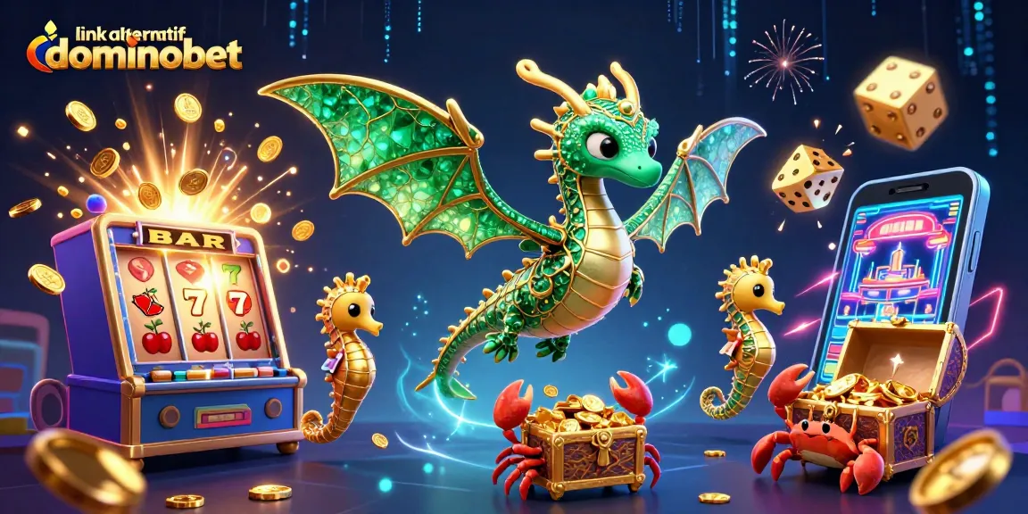 Mengakses link alternatif dominobet dengan visual menakjubkan dalam permainan slot online dengan petualangan kasino yang seru.