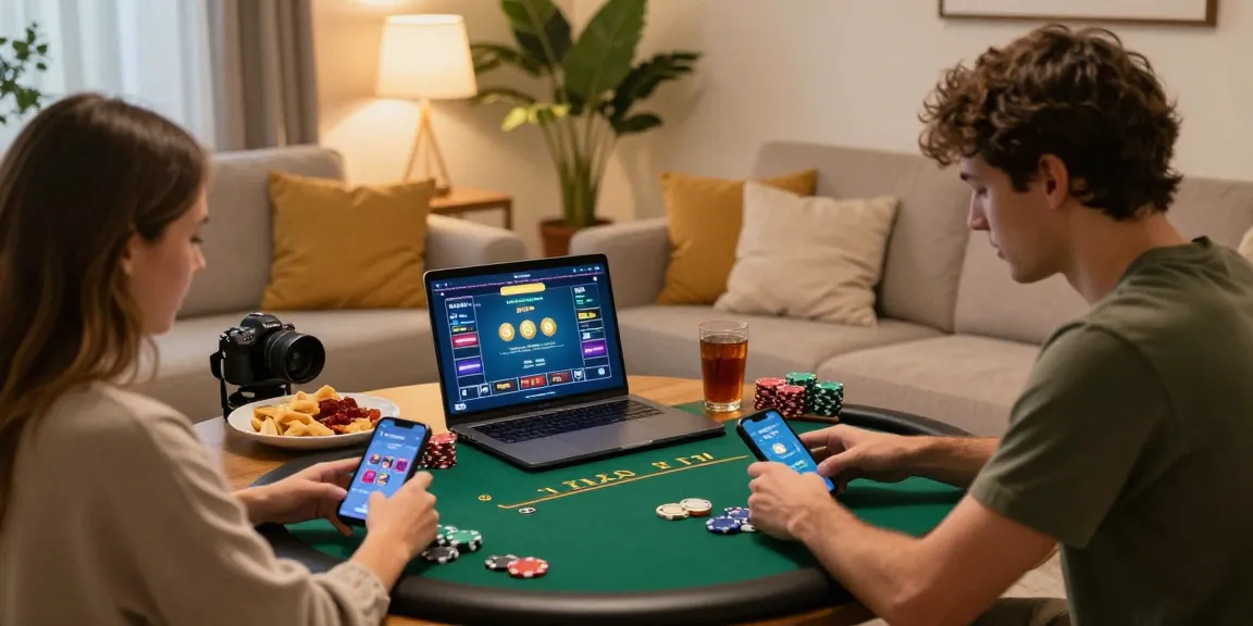 Get app for Poker Game with friends while enjoying cozy home vibes