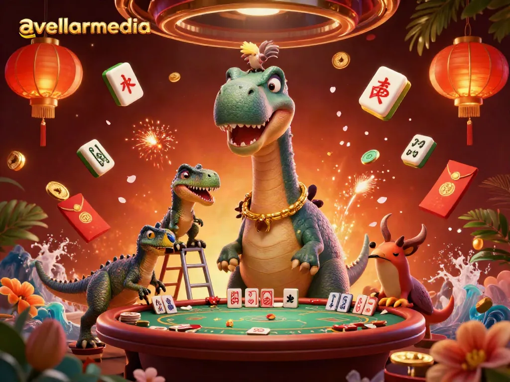 Experience immersive gaming with avellarmedia's vibrant casino scene, featuring unique cartoony characters.