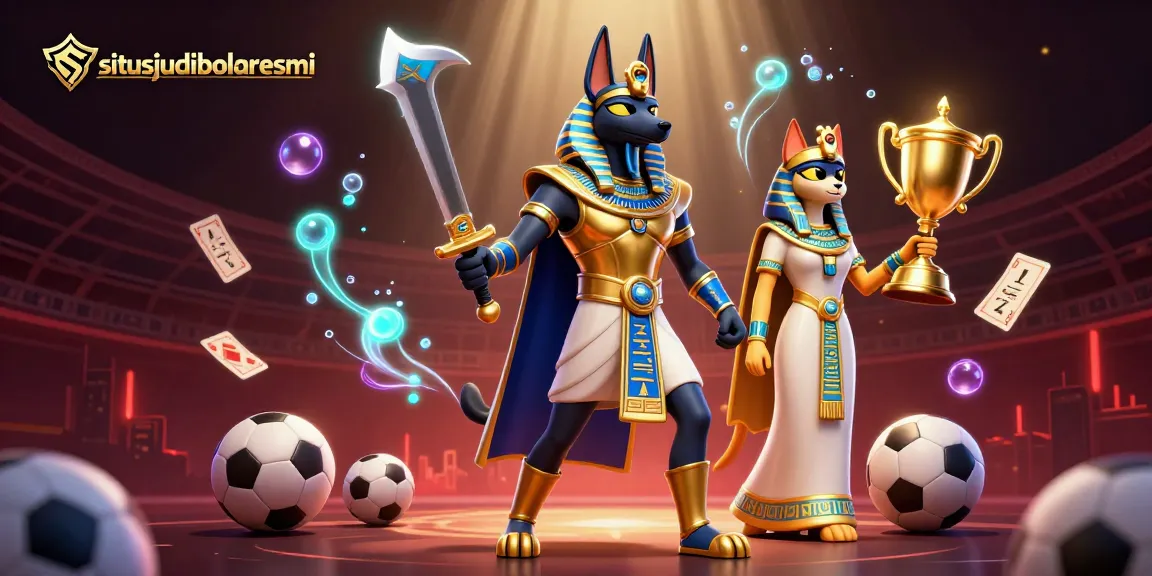 Engage with situsjudibolaresmi for dynamic betting action amidst an ancient Egyptian theme.