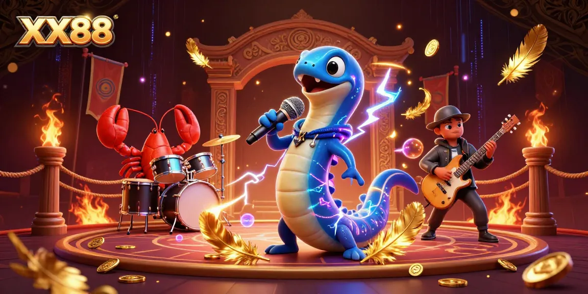 Immerse yourself in XX88's vibrant underwater casino stage with electrifying performances and betting excitement.