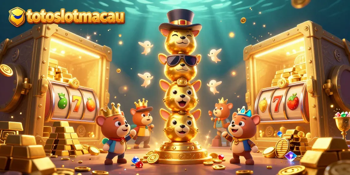 Engage with totoslotmacau's thrilling 3D casino experience featuring vibrant animated characters and exciting jackpot symbols.