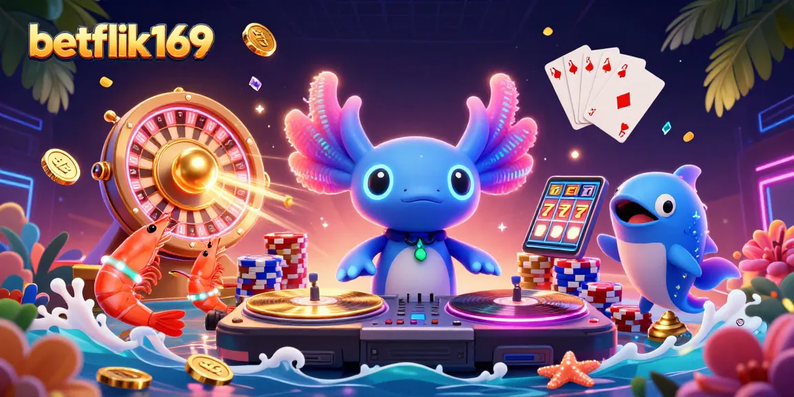 betflik169 สนุกกับเกมสล็อตออนไลน์ ด้วยดีเจอะซอลอตลที่น่ารัก และเหล่ากั้งเต้นระบำ