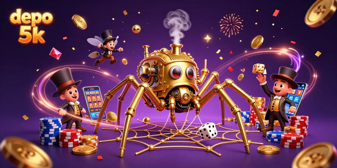 Menangkan jackpot di depo 5k dengan permainan slot yang menarik dan peluang tinggi.
