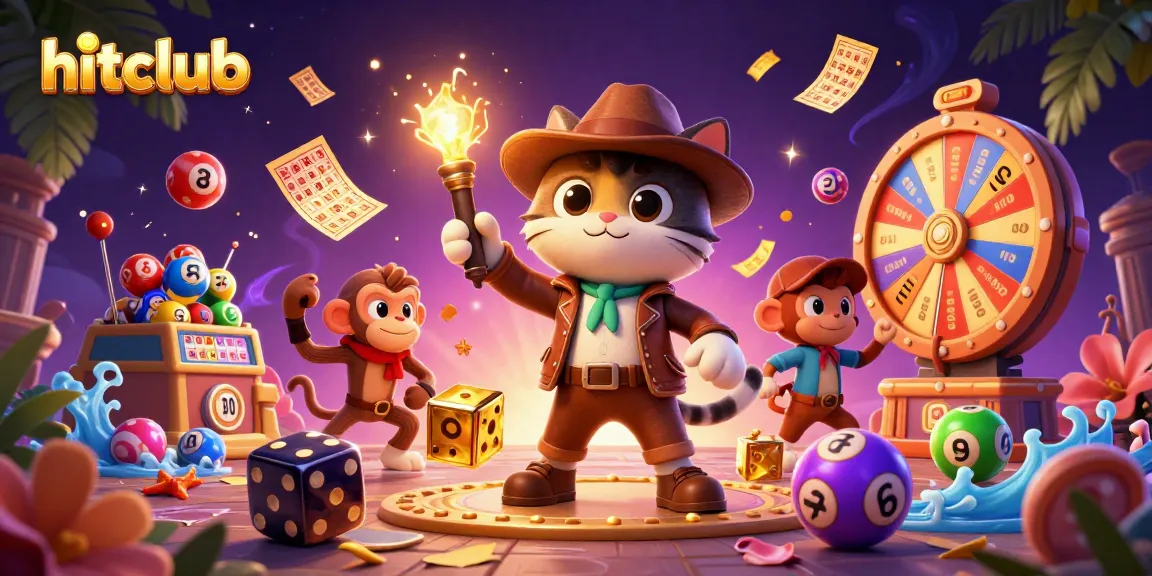 Engage with hitclub in a lively casino adventure, uncovering treasures with vibrant lottery elements.