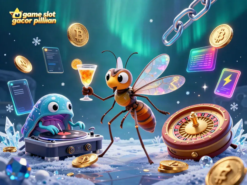 Permainan slot gacor pilihan dengan karakter unik dan elemen cryptocurrency yang canggih.