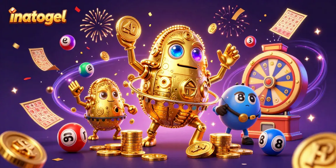 Inatogel menghadirkan pengalaman menang di kasino dengan koin emas dan bola lotere berwarna.