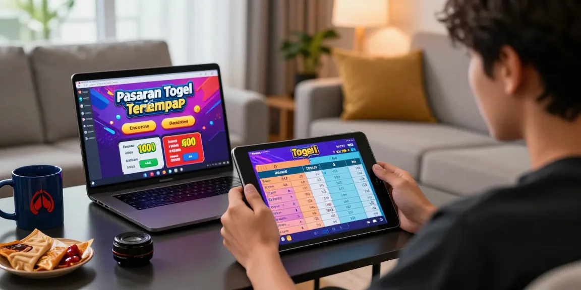 Exciting online betting experience on Pasaran Togel Terlengkap with vibrant app interface, user engaged in gaming.