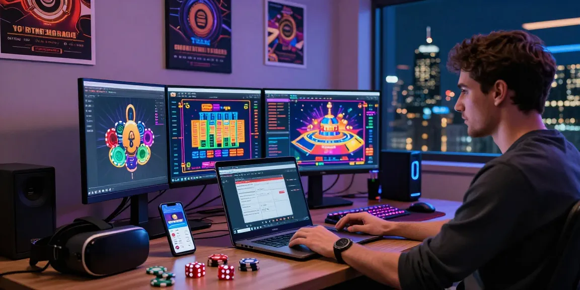 Buy casino guest posts in an engaging online marketing environment showing vibrant casino graphics and data analysis