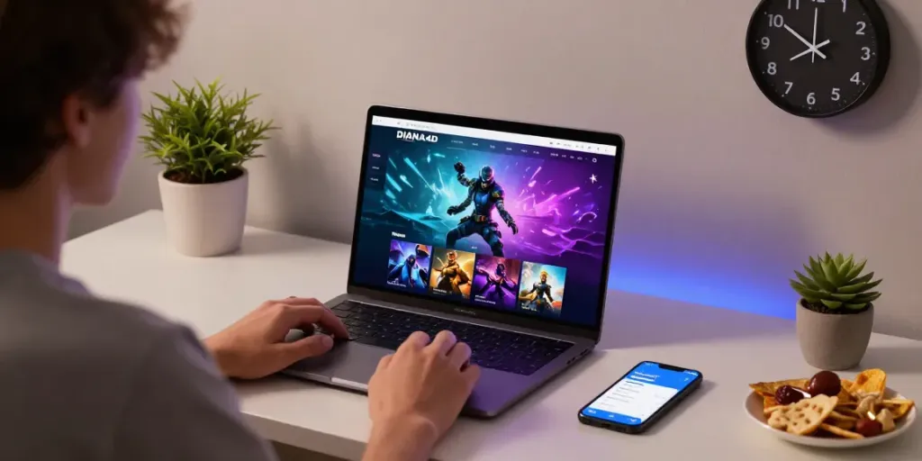 Akses mudah ke DIANA4D untuk permainan online dan togel resmi dalam suasana yang nyaman.