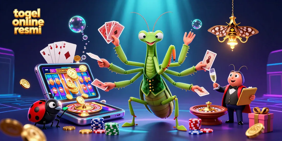 Mainkan togel online resmi dengan seru dan menarik dalam ilustrasi kasino 3D ini.