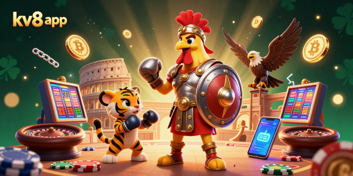 Bet on the kv8 app today for thrilling casino action with vibrant characters and engaging gameplay.