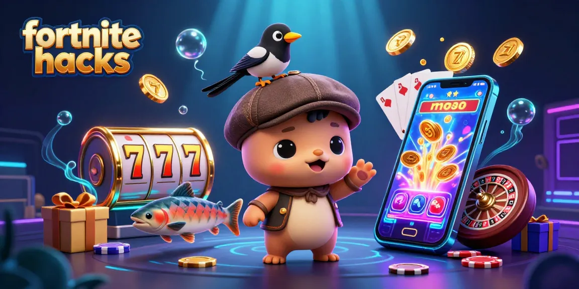 Engage with fortnite hacks for unbeatable gameplay strategies using vibrant slot machines and dynamic casino elements.