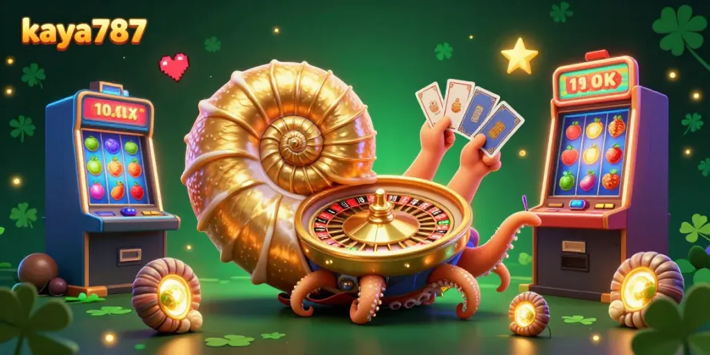 Experience thrilling gameplay with kaya787, where an ancient nautilus spins tales of jackpots and wins.